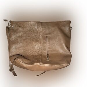 Fossil large Tan supple pebble Leather Bag